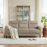 Linden Brown Loveseat by Homelegance at Eve Furniture
