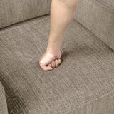 Linden Brown Loveseat by Homelegance at Eve Furniture
