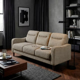 Linden Brown Sofa by Homelegance at Eve Furniture