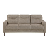 Linden Brown Sofa by Homelegance at Eve Furniture