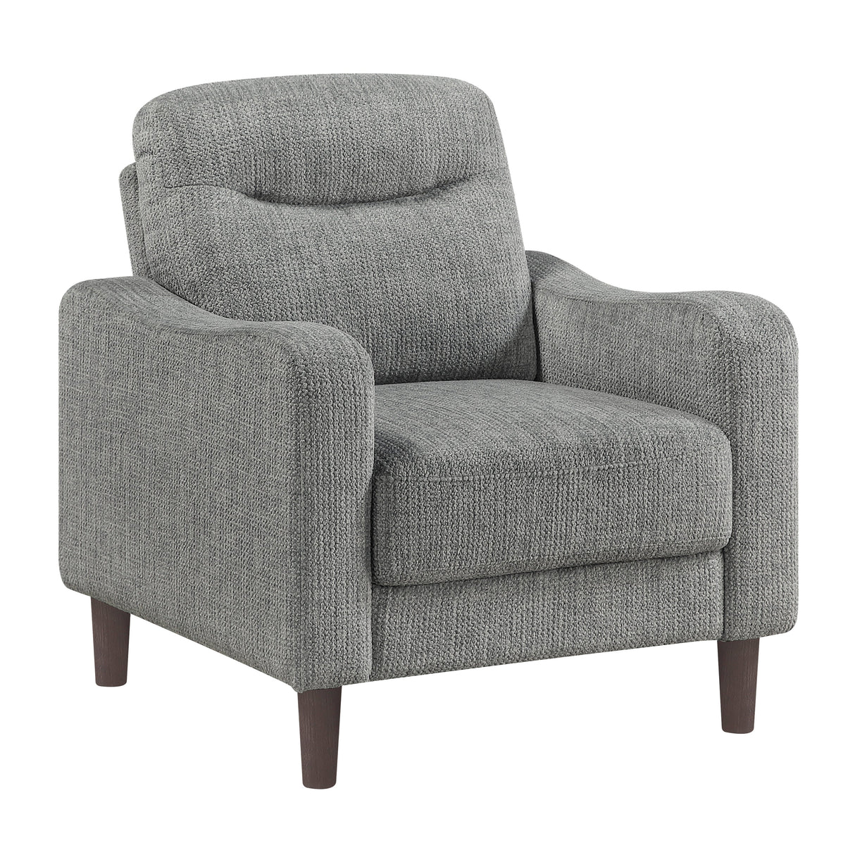 Linden Gray Chair by Homelegance at Eve Furniture