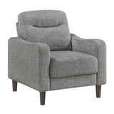 Linden Gray Chair by Homelegance at Eve Furniture