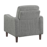 Linden Gray Chair by Homelegance at Eve Furniture