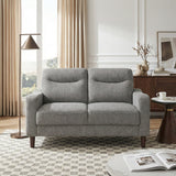 Linden Gray Loveseat by Homelegance at Eve Furniture