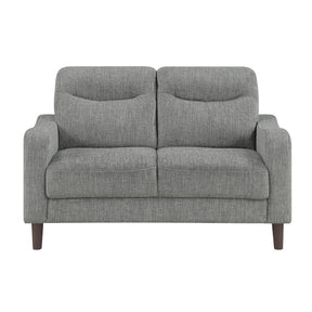 Linden Gray Loveseat by Homelegance at Eve Furniture