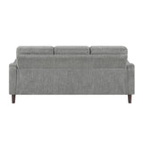 Linden Gray Sofa by Homelegance at Eve Furniture