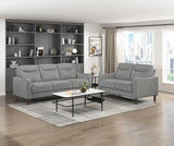 Linden Gray Sofa by Homelegance at Eve Furniture