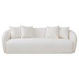 Linden Ivory Boucle Sofa by Ashcroft Imports at Eve Furniture