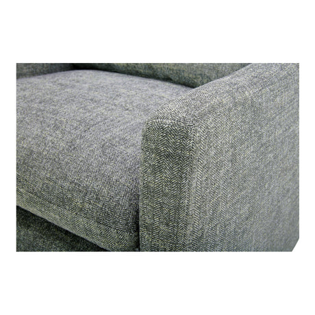 Linden Slated Moss Swivel Chair by MOES at Eve Furniture