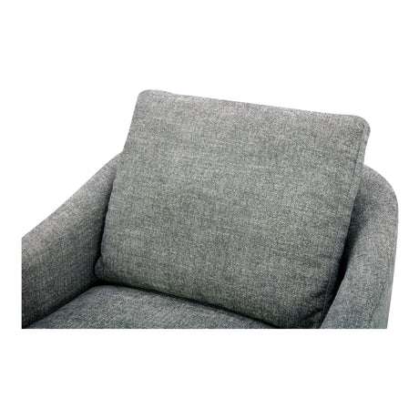 Linden Slated Moss Swivel Chair by MOES at Eve Furniture