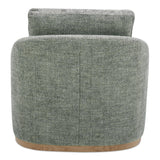 Linden Slated Moss Swivel Chair by Moe's Home at Eve Furniture