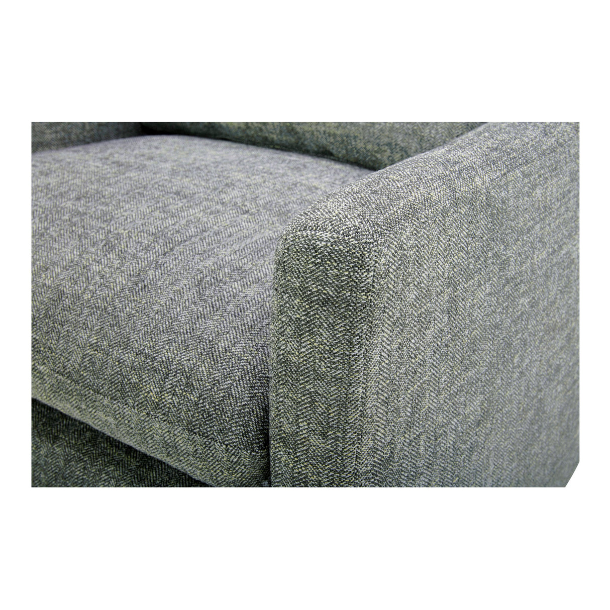 Linden Slated Moss Swivel Chair by Moe's Home at Eve Furniture
