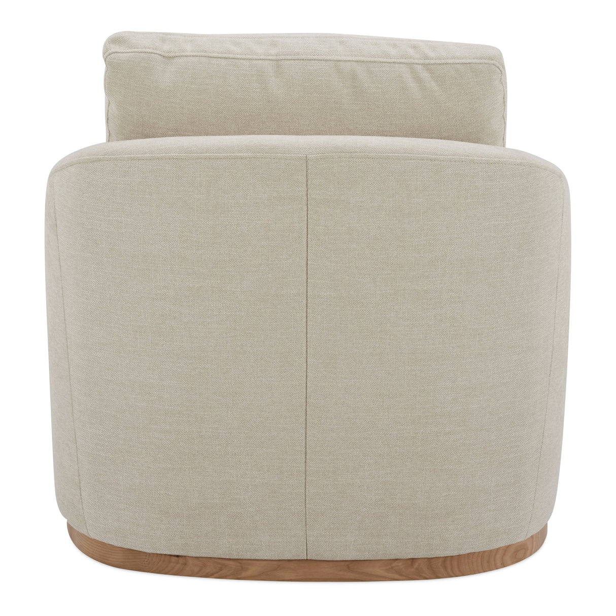 Linden Soft Beige Swivel Chair by MOES at Eve Furniture
