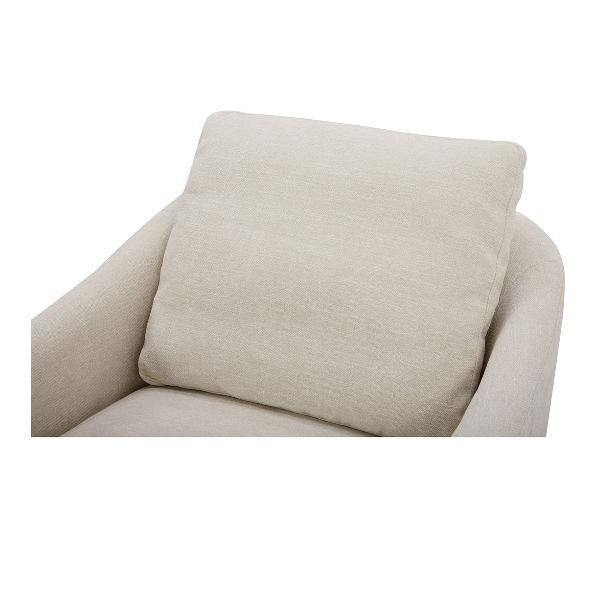 Linden Soft Beige Swivel Chair by MOES at Eve Furniture