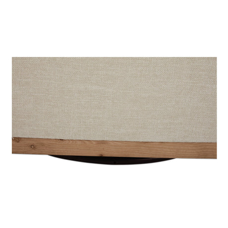 Linden Soft Beige Swivel Chair by MOES at Eve Furniture