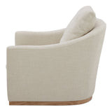 Linden Soft Beige Swivel Chair by Moe's Home at Eve Furniture