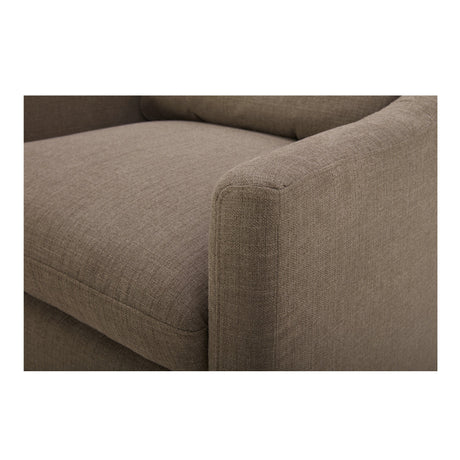 Linden Soft Taupe Swivel Chair by MOES at Eve Furniture