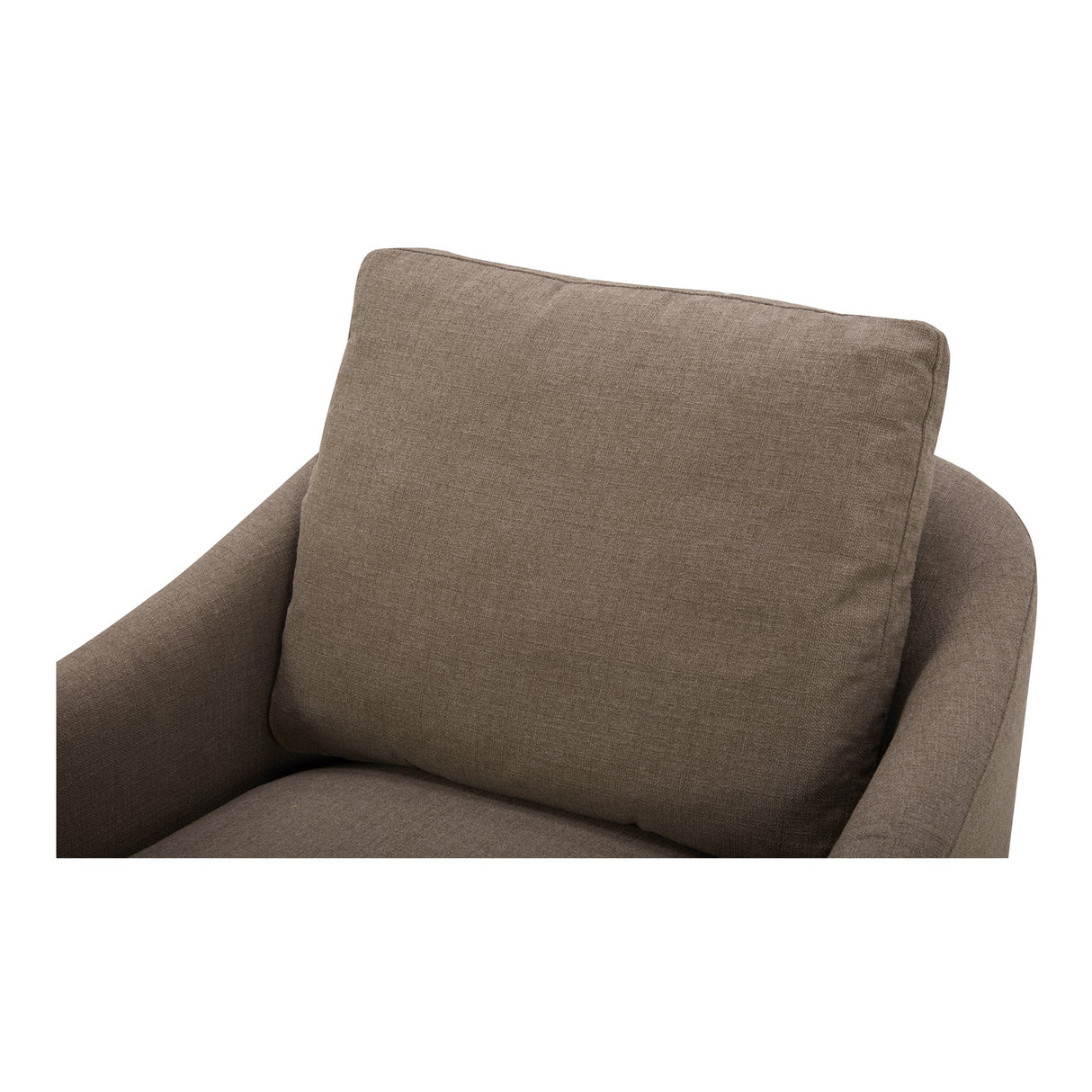 Linden Soft Taupe Swivel Chair by MOES at Eve Furniture