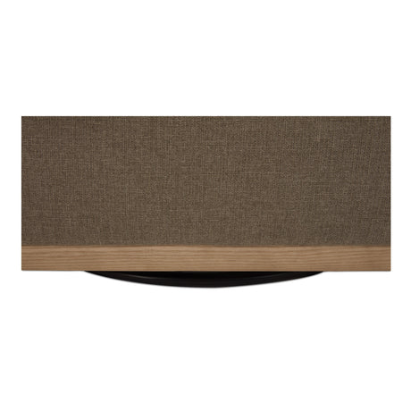 Linden Soft Taupe Swivel Chair by MOES at Eve Furniture