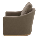 Linden Soft Taupe Swivel Chair