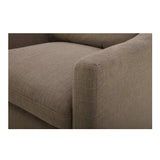 Linden Soft Taupe Swivel Chair by Moe's Home at Eve Furniture