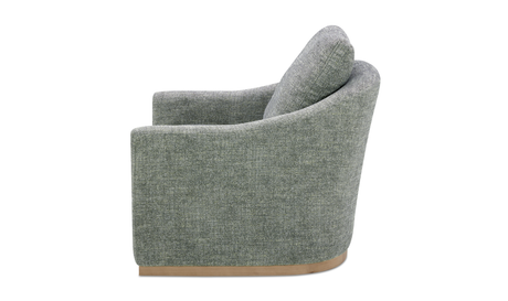 Linden Swivel Chair Slated Moss by Moe's Home at Eve Furniture