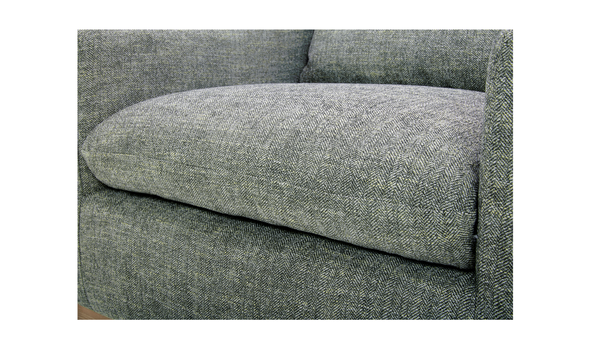 Linden Swivel Chair Slated Moss by Moe's Home at Eve Furniture