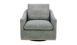 Linden Swivel Chair Slated Moss by Moe's Home at Eve Furniture