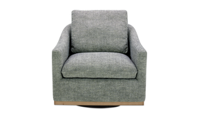 Linden Swivel Chair Slated Moss by Moe's Home at Eve Furniture