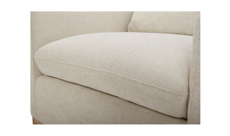 Linden Swivel Chair Soft Beige by Moe's Home at Eve Furniture