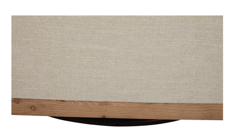 Linden Swivel Chair Soft Beige by Moe's Home at Eve Furniture
