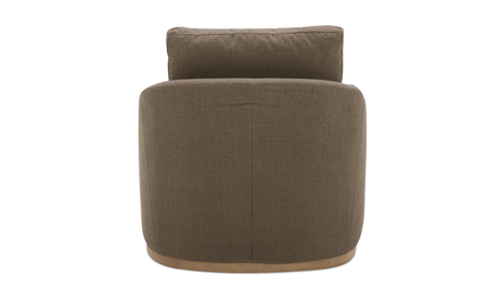 Linden Swivel Chair Soft Taupe by Moe's Home at Eve Furniture