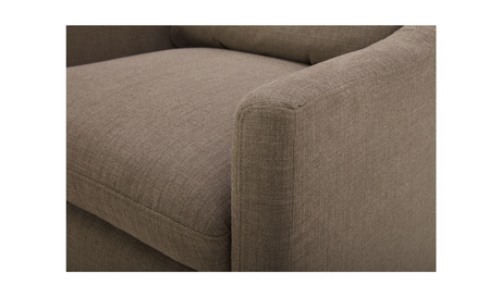 Linden Swivel Chair Soft Taupe by Moe's Home at Eve Furniture
