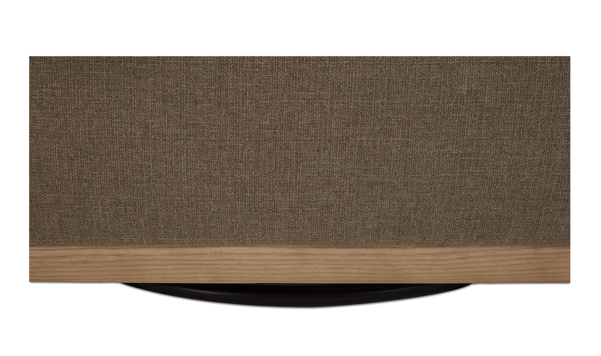 Linden Swivel Chair Soft Taupe by Moe's Home at Eve Furniture