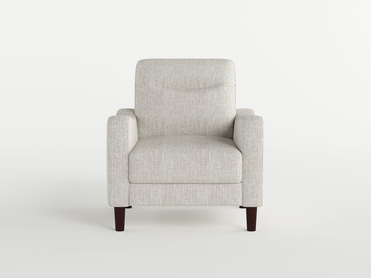 Linden Taupe Chair by Homelegance at Eve Furniture