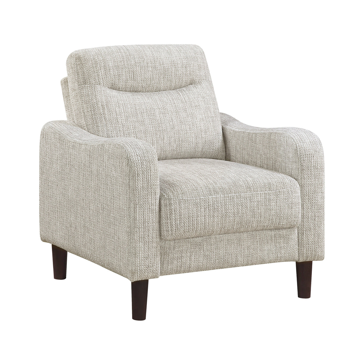 Linden Taupe Chair by Homelegance at Eve Furniture