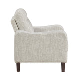 Linden Taupe Chair by Homelegance at Eve Furniture