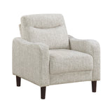 Linden Taupe Living Room Set by Homelegance at Eve Furniture