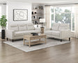 Linden Taupe Living Room Set by Homelegance at Eve Furniture