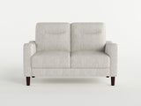 Linden Taupe Loveseat by Homelegance at Eve Furniture