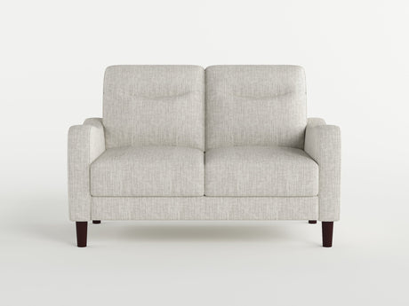 Linden Taupe Loveseat by Homelegance at Eve Furniture
