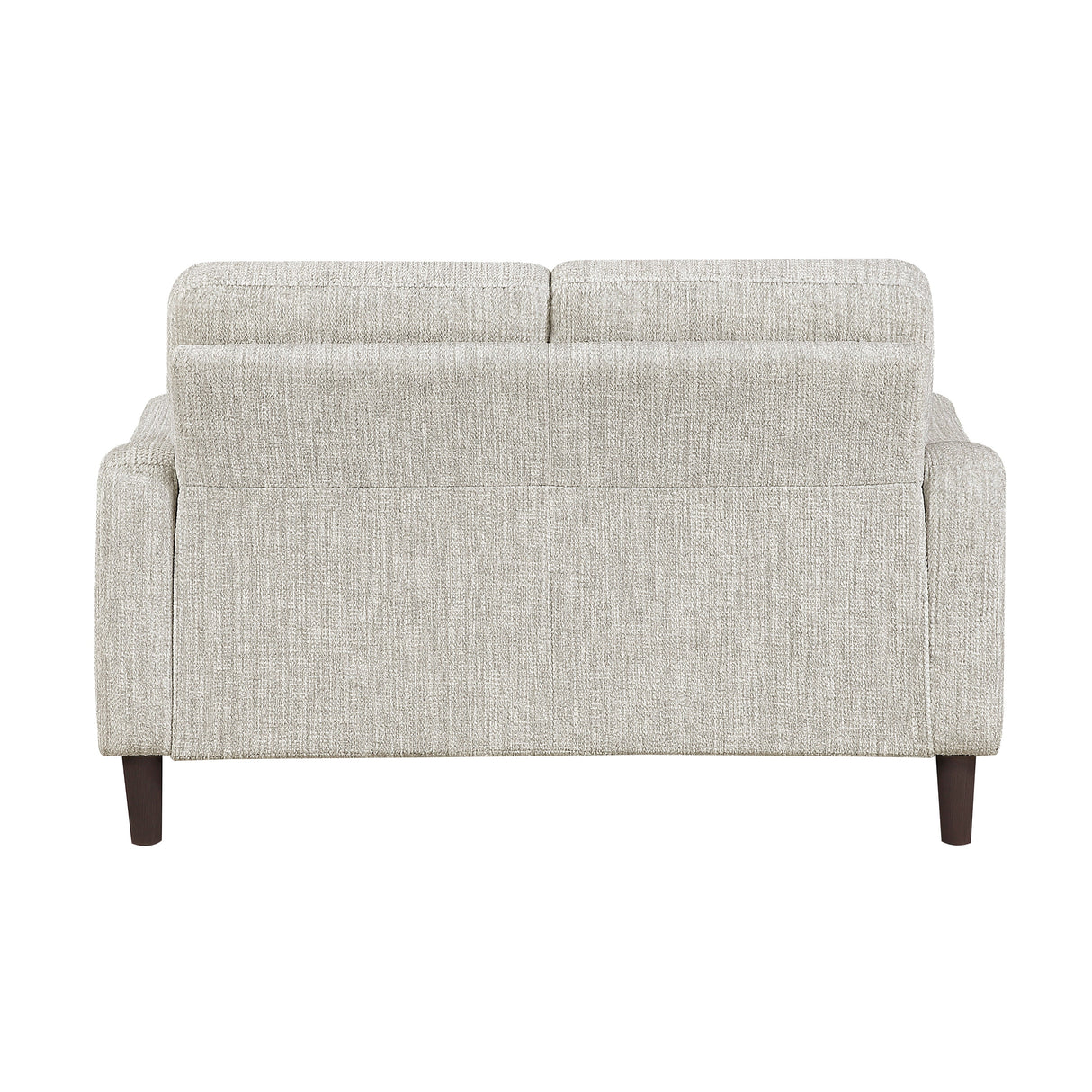 Linden Taupe Loveseat by Homelegance at Eve Furniture