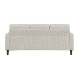 Linden Taupe Sofa by Homelegance at Eve Furniture