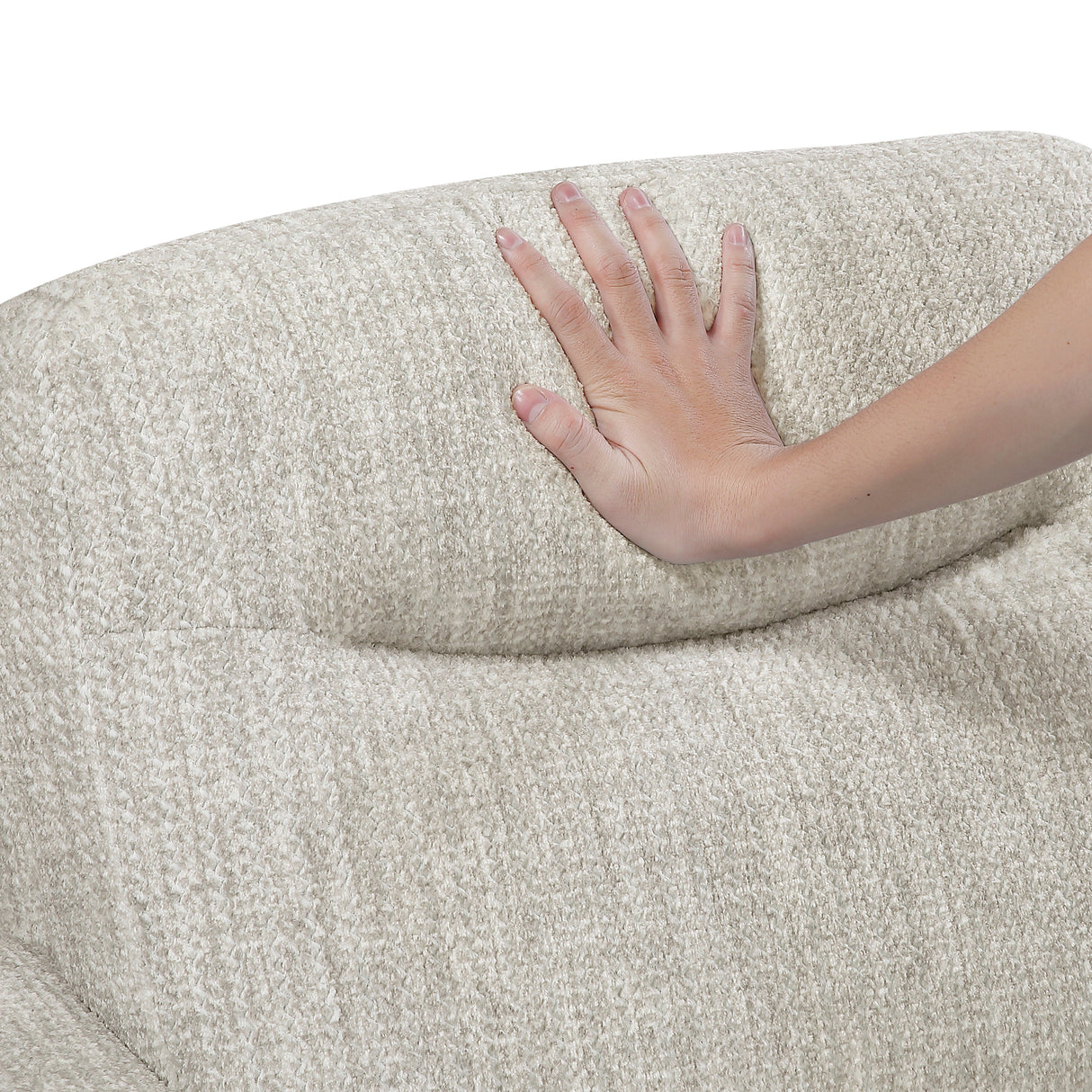 Linden Taupe Sofa by Homelegance at Eve Furniture