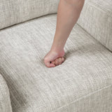 Linden Taupe Sofa by Homelegance at Eve Furniture