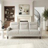 Linden Taupe Sofa by Homelegance at Eve Furniture
