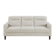 Linden Taupe Sofa by Homelegance at Eve Furniture