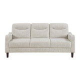 Linden Taupe Living Room Set (Sofa & Loveseat)