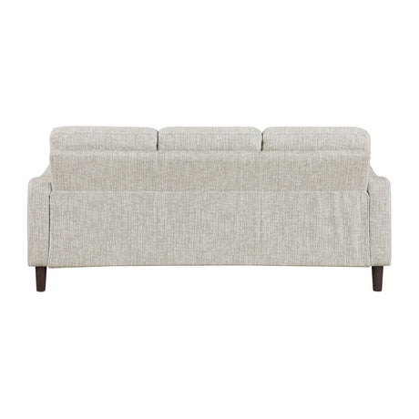Linden Taupe Sofa & Loveseat by Homelegance at Eve Furniture