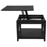 Lindenton Black 2-piece Wood Lift-Top Coffee and End Table Set by Coaster at Eve Furniture